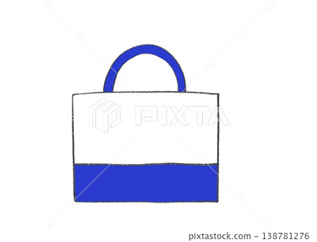 Blue lesson bag, kindergarten/school entrance goods. Blue lesson bag, kindergarten/school entrance goods. 138781276