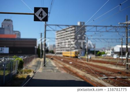 Landscape with tracks Landscape with tracks 138781775