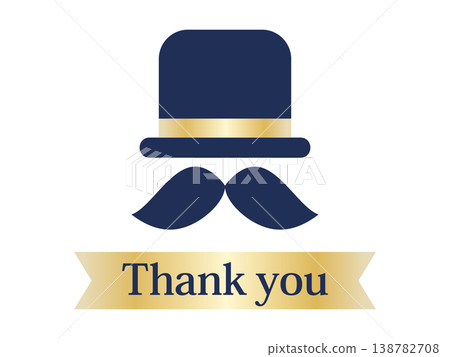 Father's Day illustration - Gold 138782708