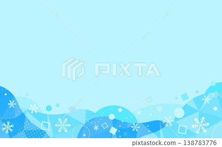 Ice and light blue pop abstract background 2_horizontal 138783776