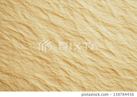 Textured Surface With Delicate Light Yellow Streaks Creating a Warm Ambiance Generative AI 138784438