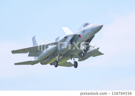 303rd Squadron F-15J preparing to land 303rd Squadron F-15J preparing to land 138784556