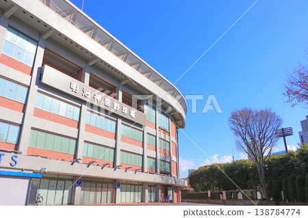 東京新宿區明治神宮棒球場風景 138784774