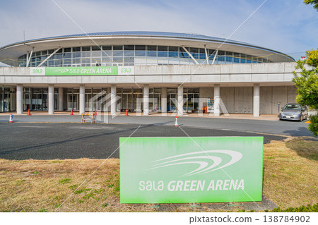 A view of Hamakita General Gymnasium in Hamamatsu City (Shizuoka Prefecture) 138784902