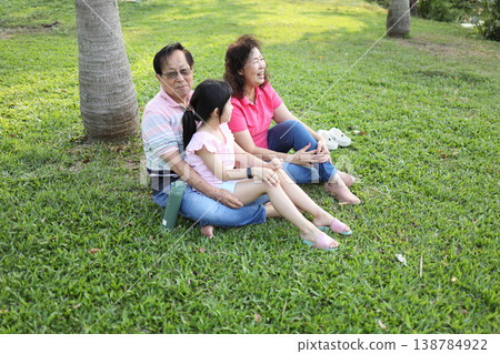Side View Laughing and Bonding 138784922