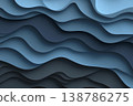 Dynamic Wave Patterns Create a Stunning Visual Dance of Shadows and Textures Generative AI 138786275
