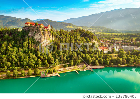 Bled Castle, Slovenia. Bled Castle, Slovenia. 138786405