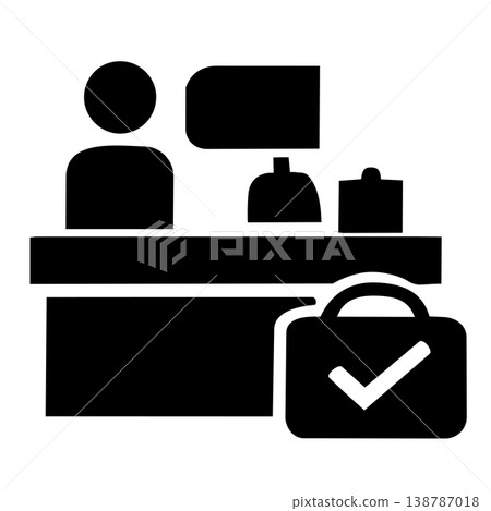 旅行櫃檯接待圖 138787018