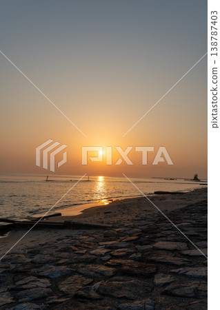 Asahi rising to the sea Asahi rising to the sea 138787403