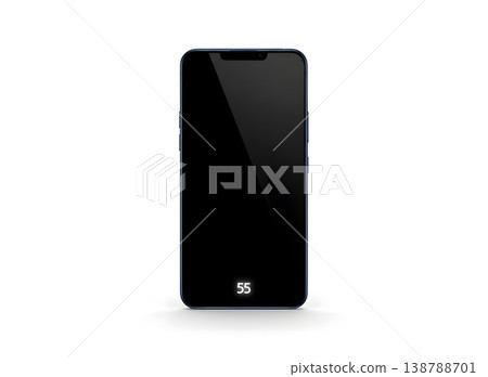 Simple smartphone front design 138788701