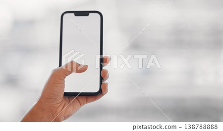Person hands, phone screen and mockup on social media, online scroll and Web 3.0 ui or ux design space. Business FAQ, information and contact on mobile technology for job search and marketing on blur Person hands, phone screen and mockup on social media, online scroll and Web 3.0 ui or ux design space. Business FAQ, information and contact on mobile technology for job search and marketing on blur 138788888