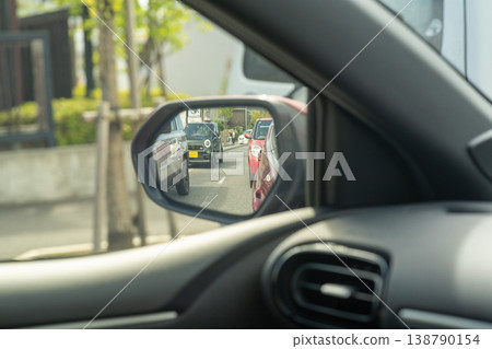 交通堵塞中的汽車 交通堵塞中的汽車 138790154