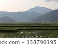 Rural landscapes in early summer spread across the mountain valleys 138790195