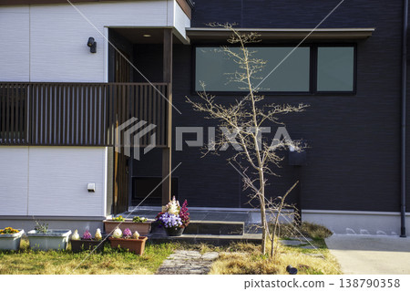 Exterior of the house Entrance approach 138790358