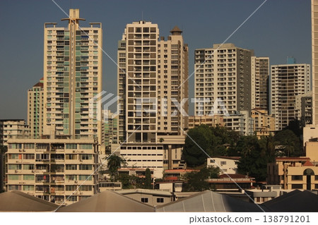 Panama City's old town and modern skyscrapers coexist in this Central American metropolis. Panama City's old town and modern skyscrapers coexist in this Central American metropolis. 138791201