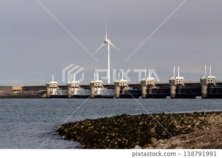 Delta Works Neeltje Jans in Zeeland, the Netherlands 138791991