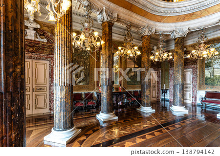 Interior of the Amazonas Theater in the city of Manaus in Brazil. Symbol of the golden period of rubber in Brazil Interior of the Amazonas Theater in the city of Manaus in Brazil. Symbol of the golden period of rubber in Brazil 138794142