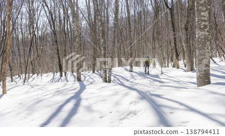 雪鞋健行奧台山的圖片 138794411