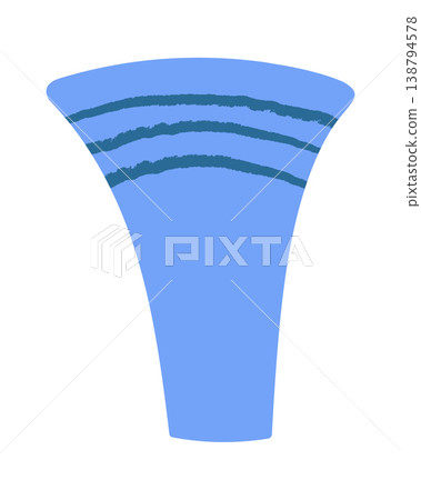 Vase Abstract Shape Modern 138794578