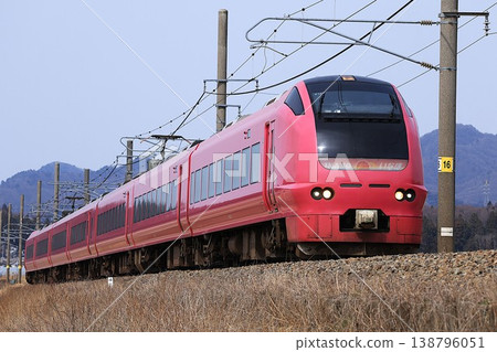 [JR East] E653 Series 1000 Series - Hamana Color - Limited Express "Inaho" (Uetsu Main Line: Murakami - Iwafune-machi) 138796051