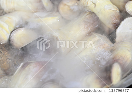 Scenery of boiling bamboo shoots Scenery of boiling bamboo shoots 138796877