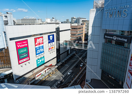 View of Machida Tokyu Twins from Lumine Machida, Haramachida, Machida City, Tokyo View of Machida Tokyu Twins from Lumine Machida, Haramachida, Machida City, Tokyo 138797260