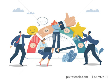 Employees with knowledge and abilities of the organization, A committed motivated team can bring success to company, Businesspeople are satisfied and rewarded for their excellence. 138797492