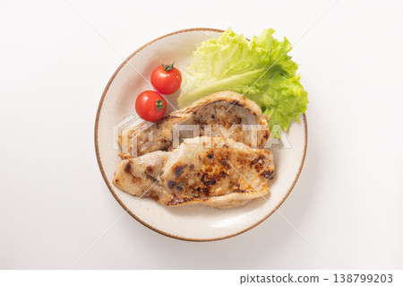 Grilled pork loin (with salt koji) Grilled pork loin (with salt koji) 138799203