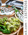 Spring tempura ingredients, wild vegetables 138799268