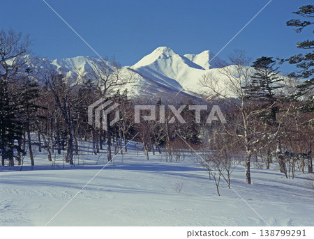 Mt. Shari in winter (Shari Town, Hokkaido) Mt. Shari in winter (Shari Town, Hokkaido) 138799291