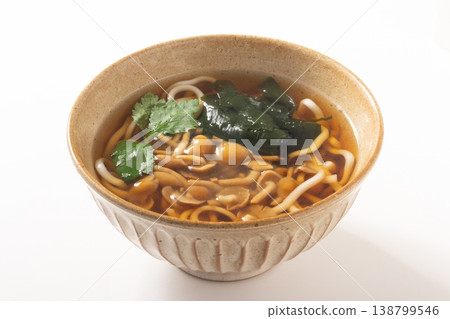 Nameko mushroom udon Nameko mushroom udon 138799546