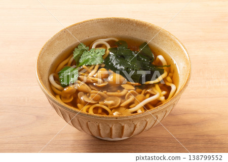 Nameko mushroom udon Nameko mushroom udon 138799552