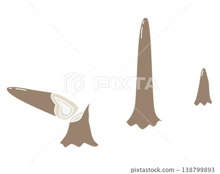 普普藝術風格的Prototaxites插圖 普普藝術風格的Prototaxites插圖 138799893