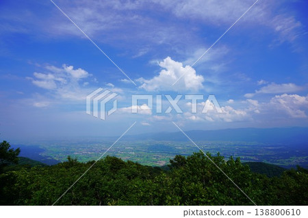 從伊娥山黑瀧瀑布眺望富山市 從伊娥山黑瀧瀑布眺望富山市 138800610