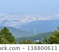 The cityscape of Kanazawa from Mt. Io 138800611