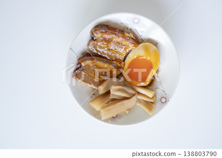 拉麵和沾麵配料 138803790