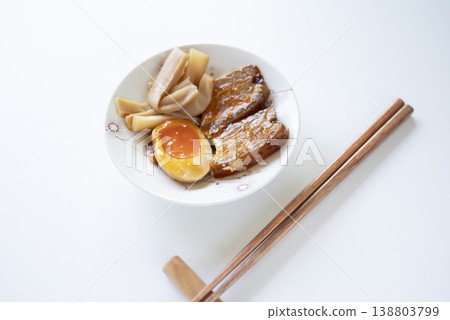 拉麵和沾麵配料 138803799
