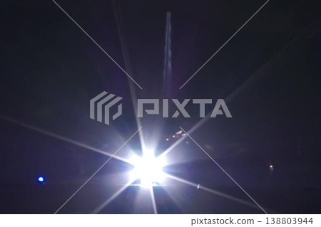 A beam of light pierces the darkness A beam of light pierces the darkness 138803944