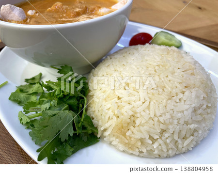 茉莉香米香菜新加坡雞肉飯套餐 茉莉香米香菜新加坡雞肉飯套餐 138804958