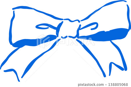 Hand drawn Lemon Outline with stem and leaf Whimsical Doodle 138805068