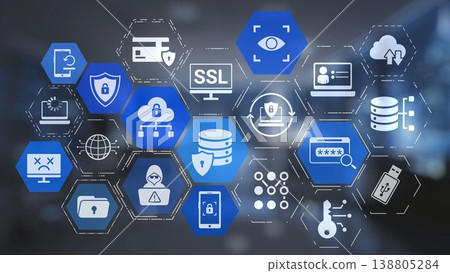 Data privacy and cyber security protection network Gist Data privacy and cyber security protection network Gist 138805284