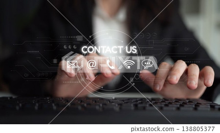 24-hour Customer Service Team Assisting with Client Support Muxer 24-hour Customer Service Team Assisting with Client Support Muxer 138805377