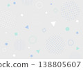 簡單的幾何圖案背景 138805607