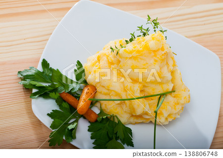 Traditional Scottish dish Clapshot Traditional Scottish dish Clapshot 138806748
