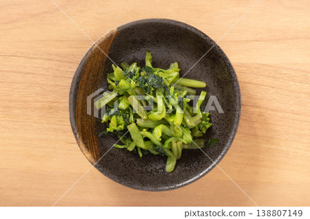 芥末花沙拉(汆燙) 芥末花沙拉(汆燙) 138807149
