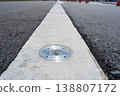 Snow melting pipe image | Snow melting | Melting snow by releasing water | Photographed in Komatsu City, Ishikawa Prefecture 138807172