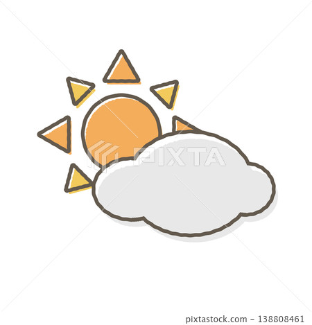 Sunny and cloudy Sunny and cloudy 138808461