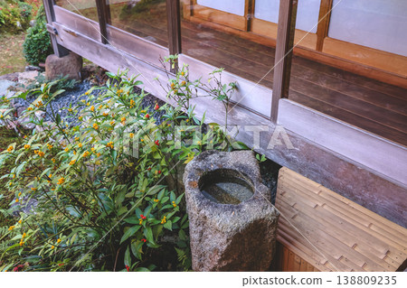 Nov 24 2025 Japanese Style Garden With Stone Water Basin And Wooden House Nov 24 2025 Japanese Style Garden With Stone Water Basin And Wooden House 138809235