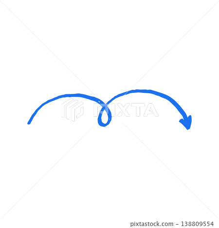 Whimsical Spring Arrow Hand Drawn Doodle Vector Illustration For A Dynamic Concept Whimsical Spring Arrow Hand Drawn Doodle Vector Illustration For A Dynamic Concept 138809554