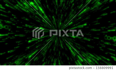 Matrix, binary code - computer application, Internet concept - 3D illustration Matrix, binary code - computer application, Internet concept - 3D illustration 138809991